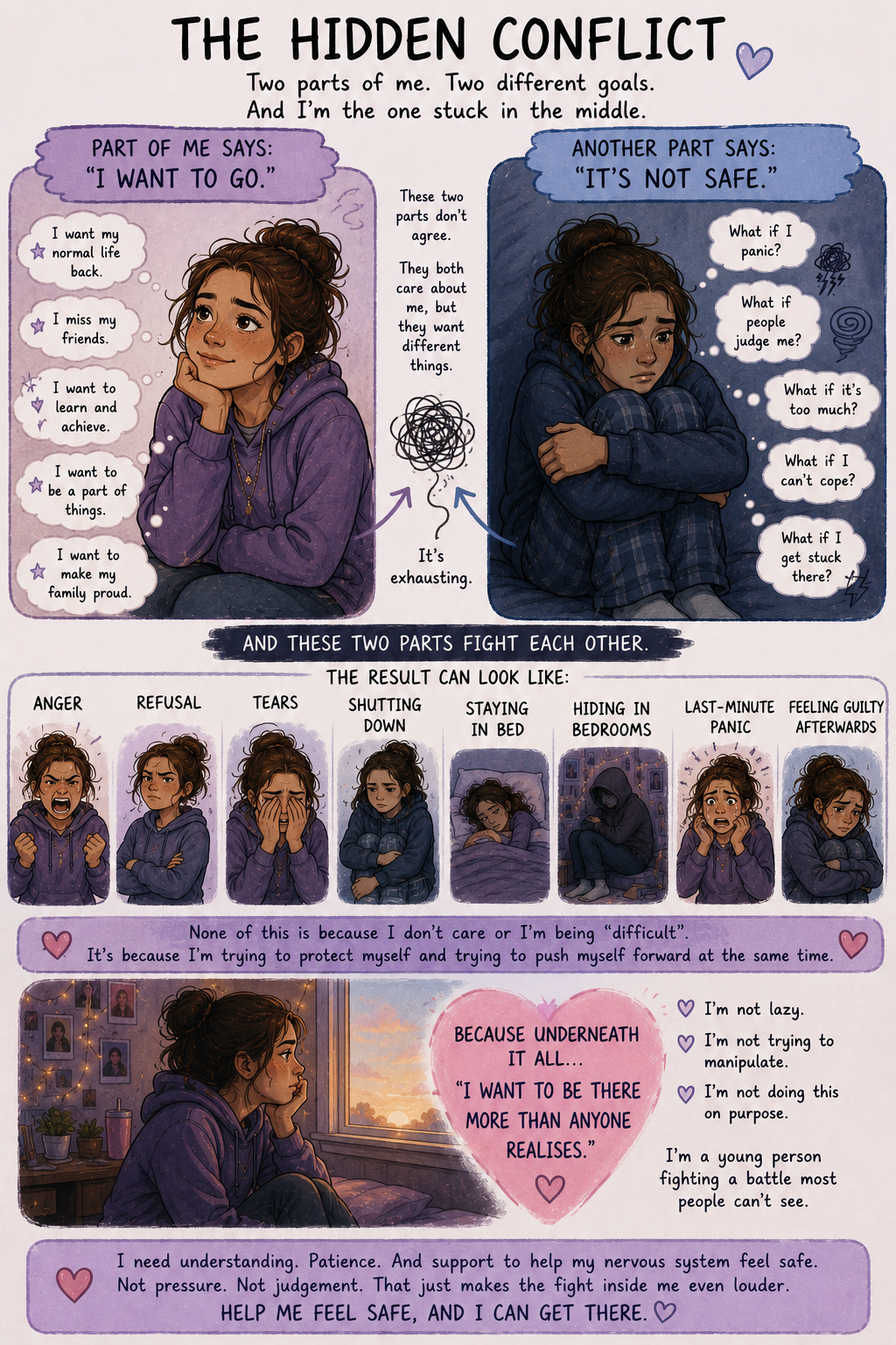 Understanding Behaviour & Hidden Feelings Poster Collection