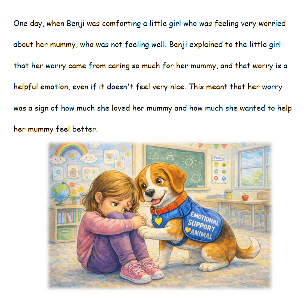 The Worry Cloud - Benji Books