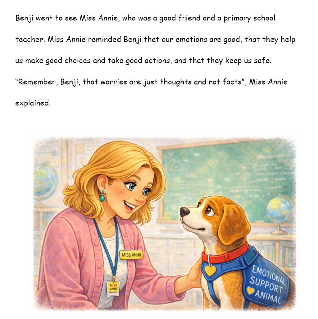 The Worry Cloud - Benji Books