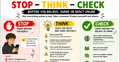 STOP • THINK • CHECK – Online Safety Poster Pack