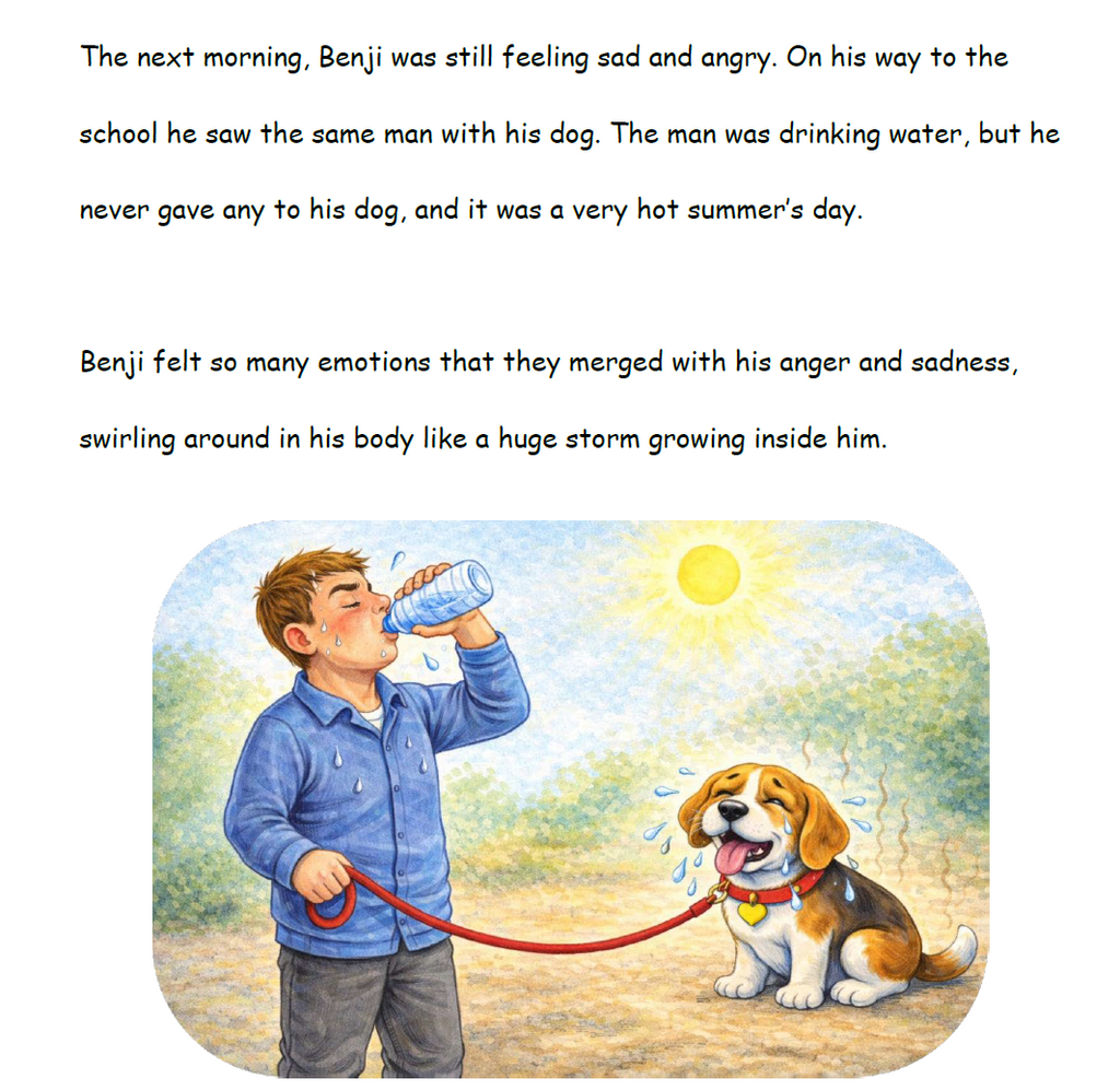 The Stormy Feelings - Benji Books