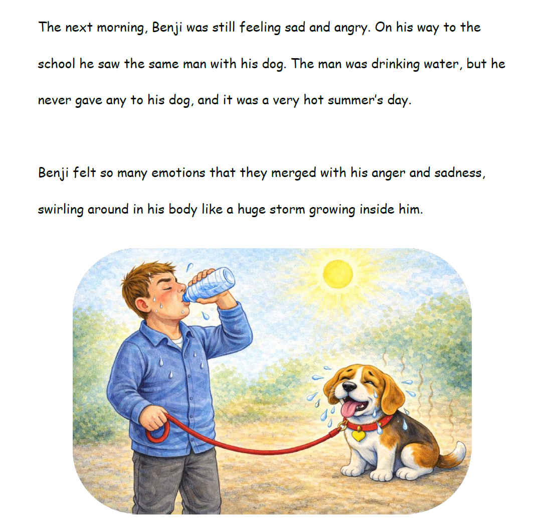 The Stormy Feelings - Benji Books