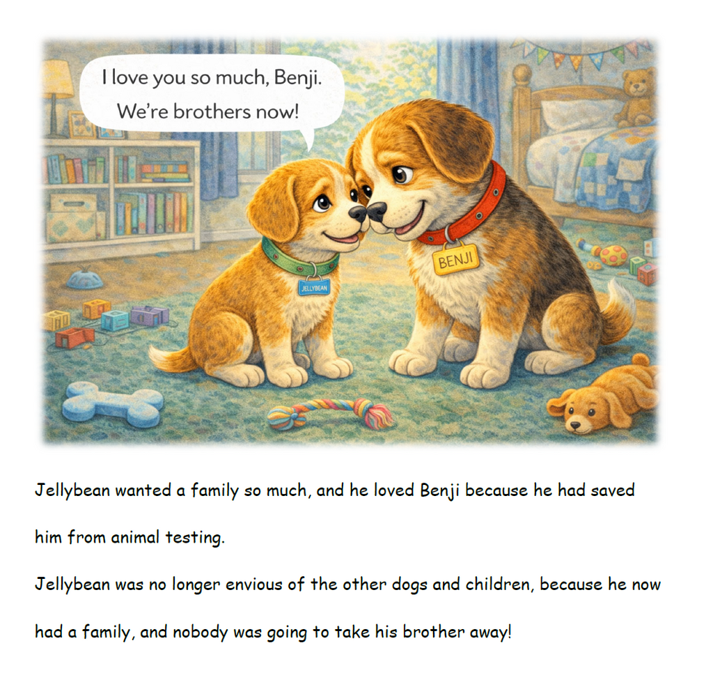 The Jealous JellyBean - Benji Books